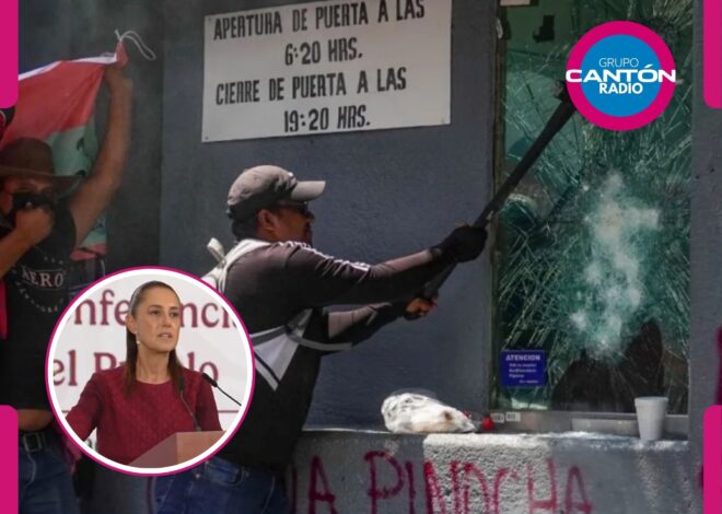 “Quieren represión y no la habrá”, responde Sheinbaum a la CNTE