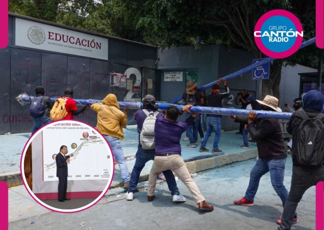 Mario Delgado revira a la CNTE: presume avances históricos para maestros