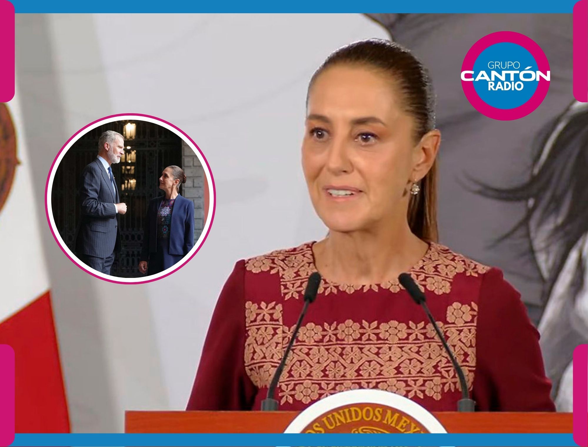 Sheinbaum presume encuentro con Felipe VI: “Es una persona muy sencilla”