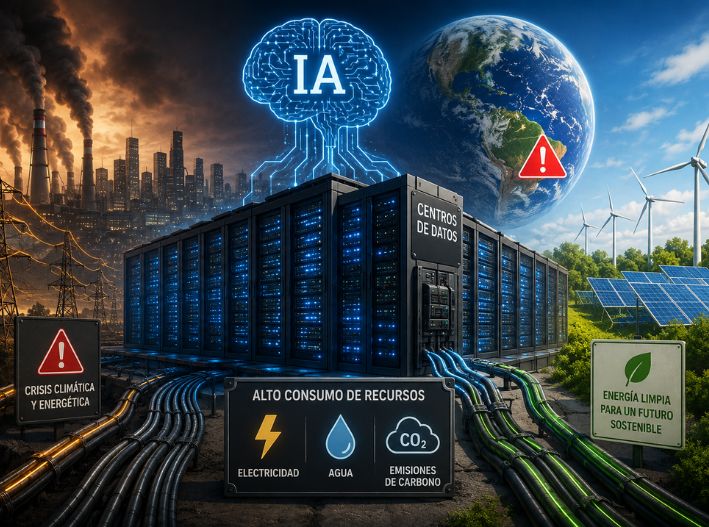 ONU exige a empresas de IA revelar su huella ambiental y consumo energético