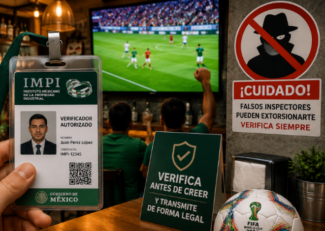 IMPI aclara que no realizará clausuras aleatorias durante el Mundial 2026