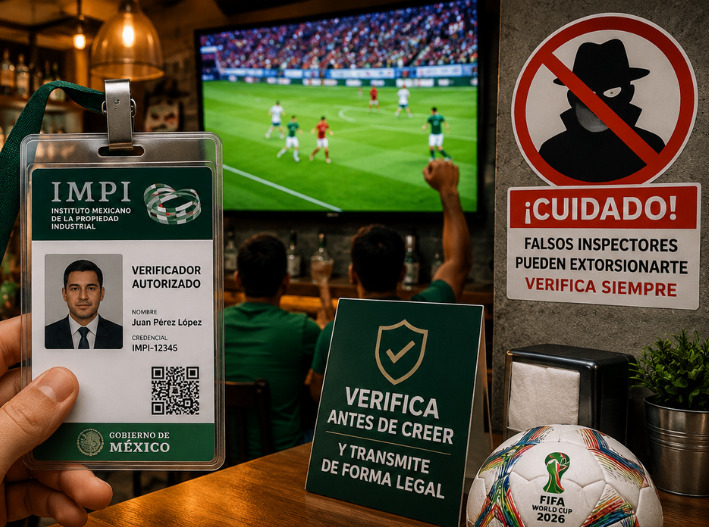 IMPI aclara que no realizará clausuras aleatorias durante el Mundial 2026