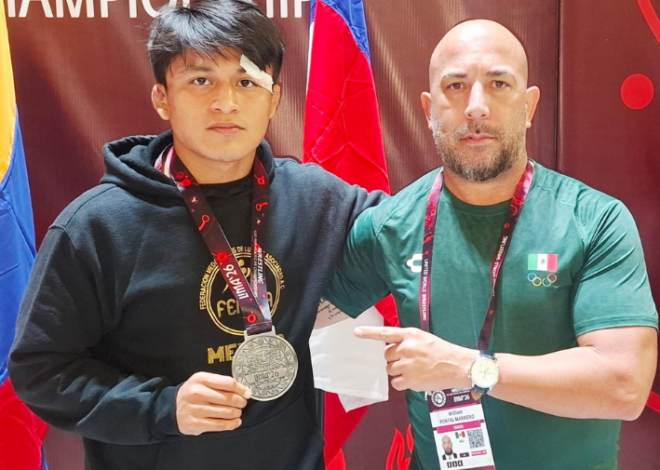 Jazziel Balam conquista medalla de plata en Campeonato Panamericano U23 de Luchas Asociadas