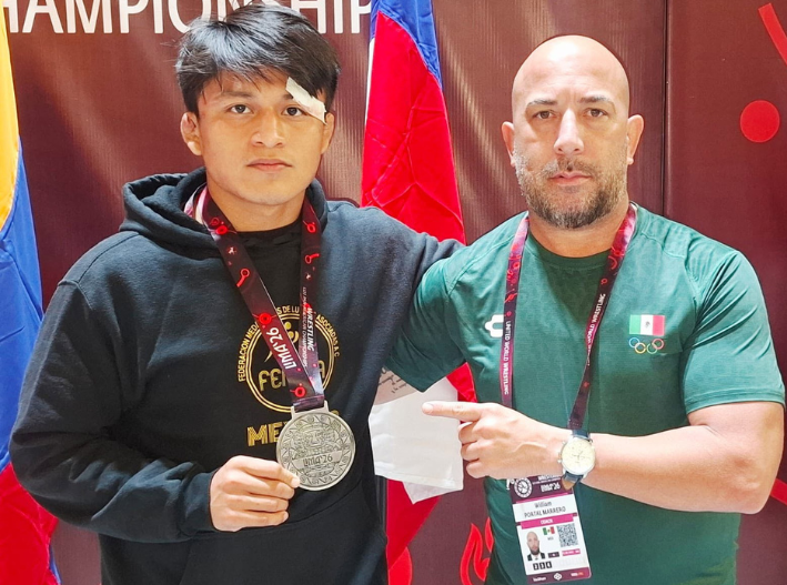 Jazziel Balam conquista medalla de plata en Campeonato Panamericano U23 de Luchas Asociadas