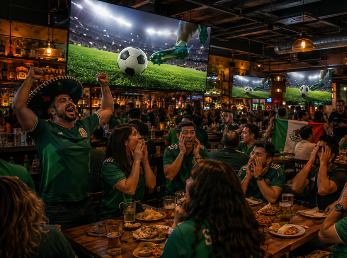 Restaurantes esperan incremento del 40 % por el mundial