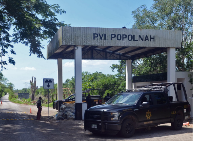 Conductor resguarda a pasajeros tras incidente armado en carretera de Quintana Roo