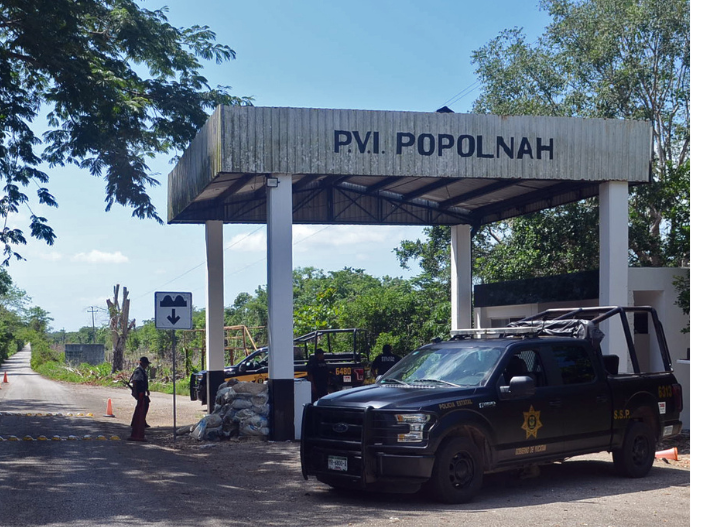 Conductor resguarda a pasajeros tras incidente armado en carretera de Quintana Roo