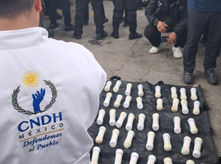 Decomisan 59 artefactos explosivos en autobuses procedentes de Guerrero rumbo a la CDMX