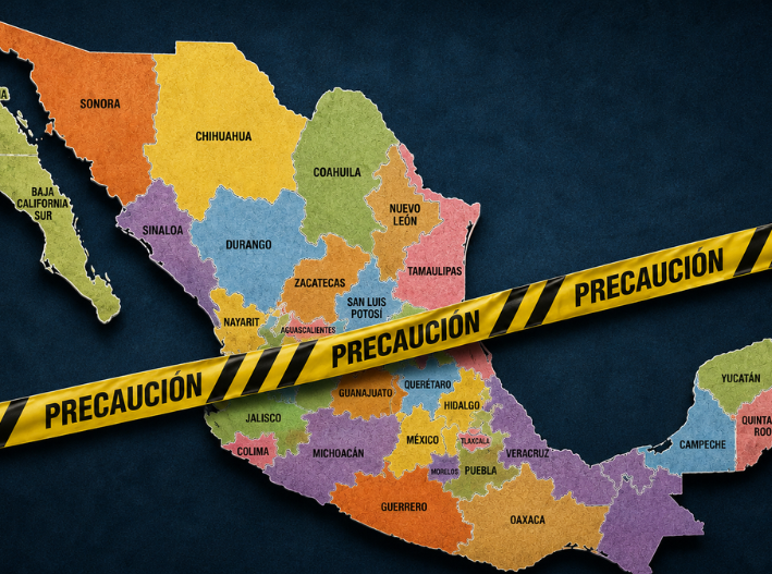 Estados Unidos actualiza alerta de viaje para México rumbo al Mundial 2026