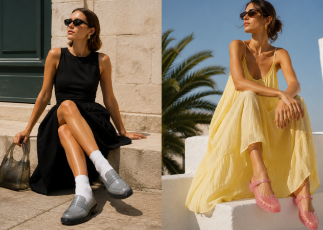 La prenda de la semana: Zapatos jelly, la pieza noventera que conquista el verano 2026