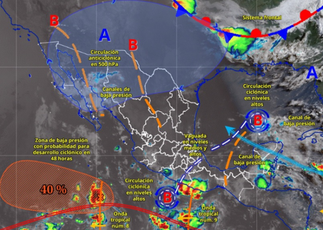 Prevén lluvias ligeras y calor de hasta 40 grados en Quintana Roo