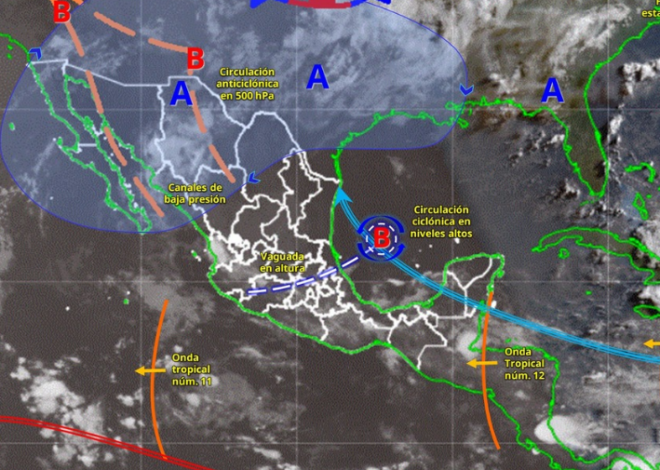 Prevén lluvias, viento y oleaje este viernes en Quintana Roo