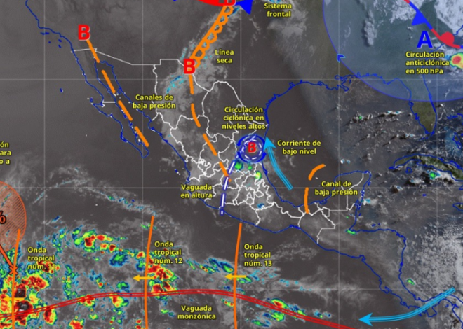 Lluvias, viento fuerte y calor marcarán este lunes en Quintana Roo
