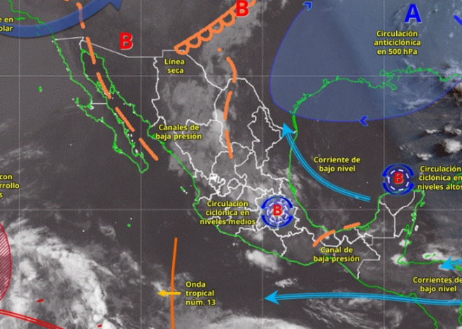 Lluvias fuertes y calor de hasta 40 grados marcarán el martes en Quintana Roo