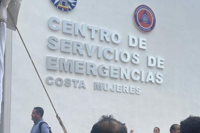 Isla Mujeres estrena Centro de Emergencias en Costa Mujeres