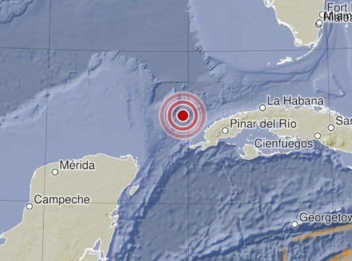 Nuevo temblor sacude las costas de Cuba y vuelve a sentirse en Cancún
