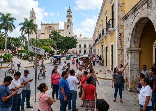 Nuevo sismo sacude Yucatán durante la madrugada