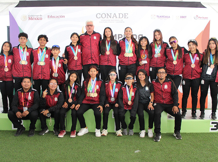Quintana Roo rueda rumbo a la gloria con 36 medallas