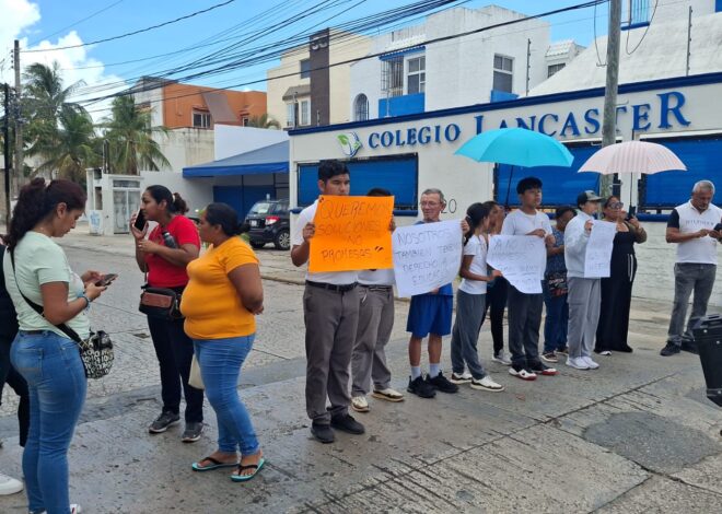 Padres bloquean la Av. Palenque; exigen espacios para jóvenes con discapacidad