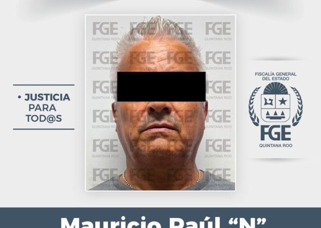 Detienen a hombre investigado por homicidio calificado en Cancún