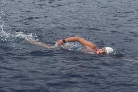 Impulsa Nora Toledano las aguas abiertas desde el Caribe Mexicano