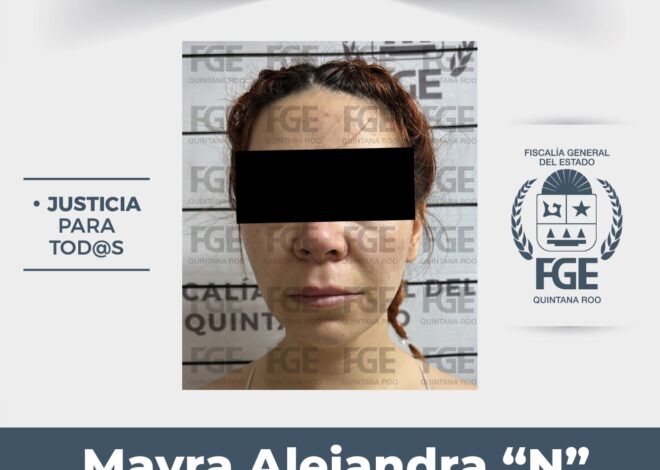 Vinculan a proceso a mujer por presunta extorsión en Cancún