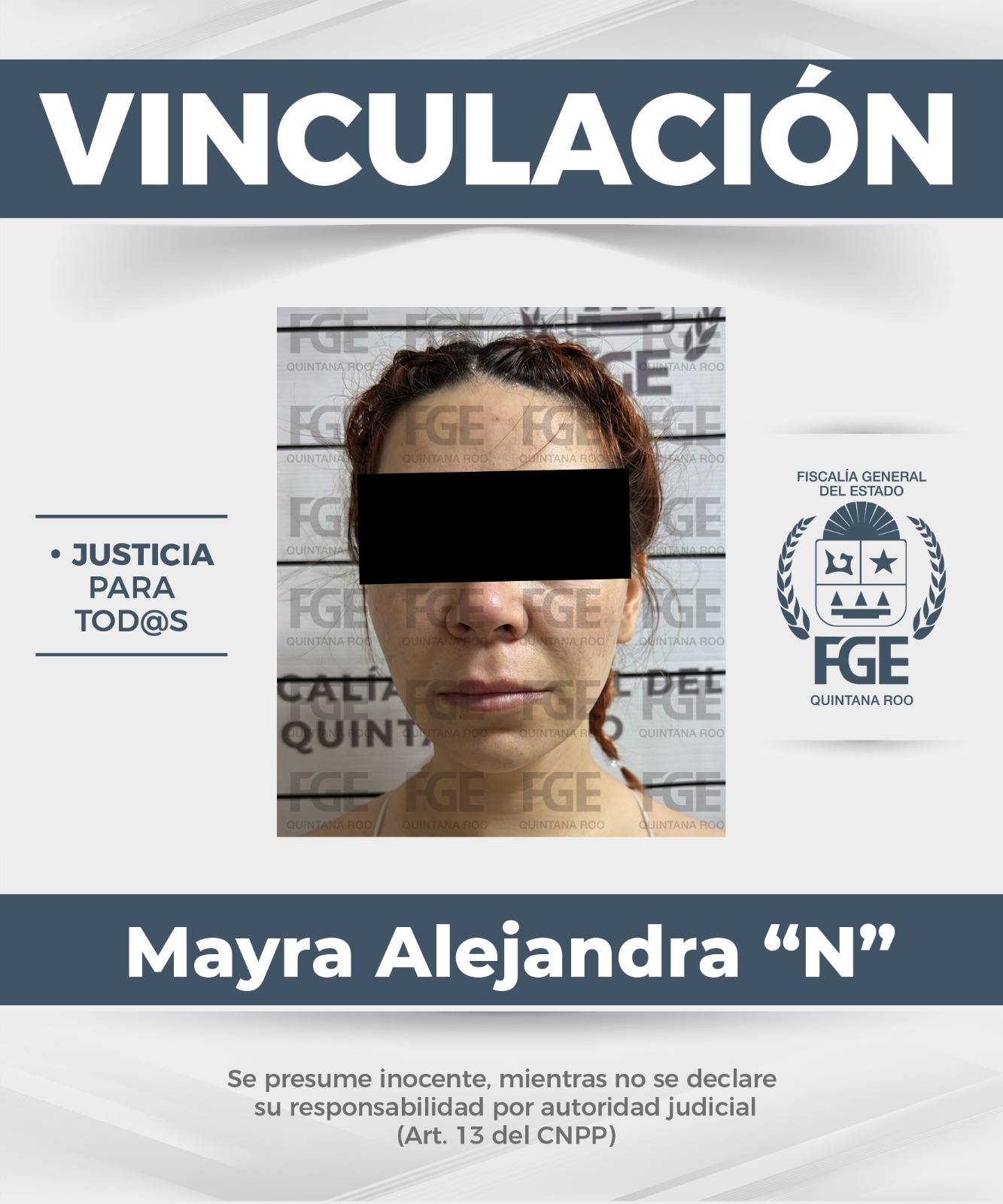 Vinculan a proceso a mujer por presunta extorsión en Cancún