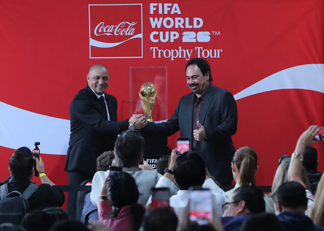 La Copa del Mundo ya está en México: exhiben el trofeo original de la FIFA