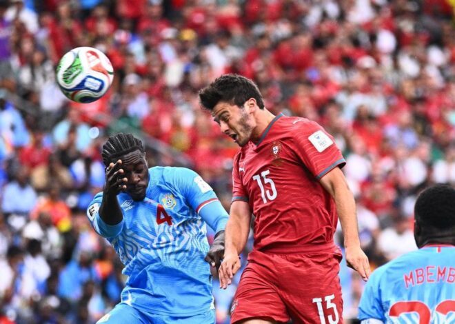 Portugal se confía y el Congo le baila un empate en la primera cita