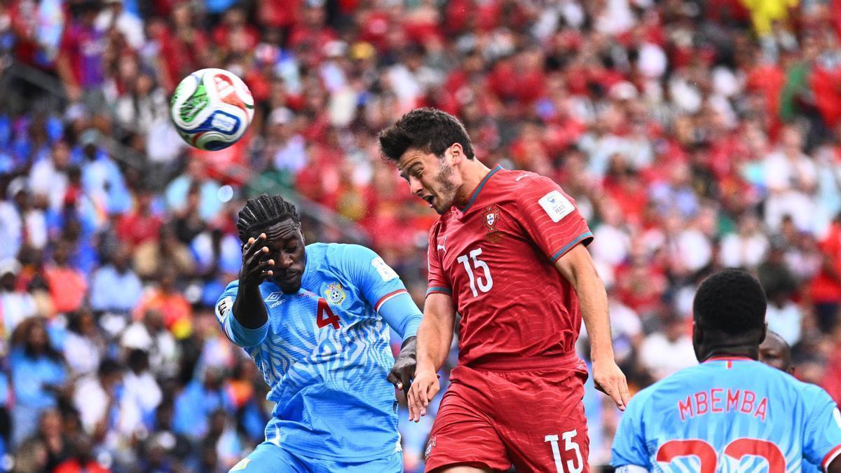 Portugal se confía y el Congo le baila un empate en la primera cita