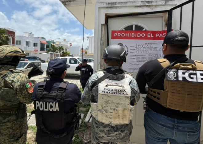Cateos en Bacalar, Othón P. Blanco y Playa del Carmen dejan aseguramientos y detenidos