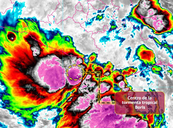 ¡Boris despierta al Pacífico! Activan alertas por lluvias extremas