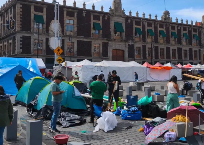 ¡Adiós plantones de CNTE! Centro Histórico de CDMX vuelve poco a poco a la normalidad