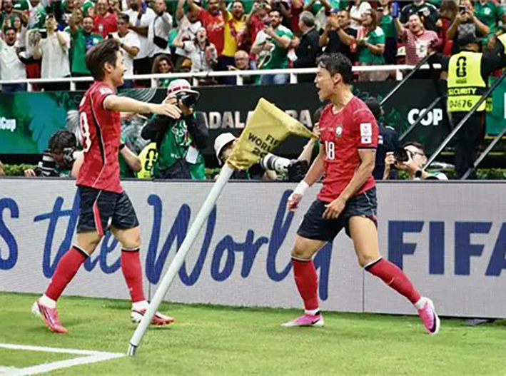 Corea sufrió, remontó y ya le echó el ojo a México