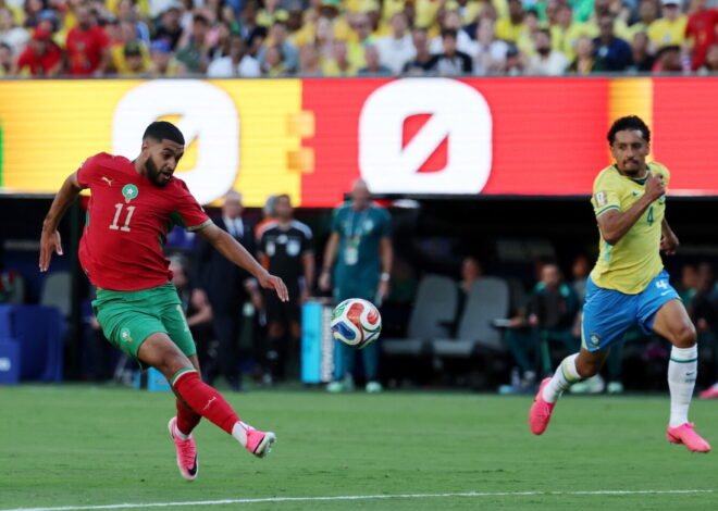 Marruecos frenó el ‘Joga Bonito’ de Brasil y empató el partido