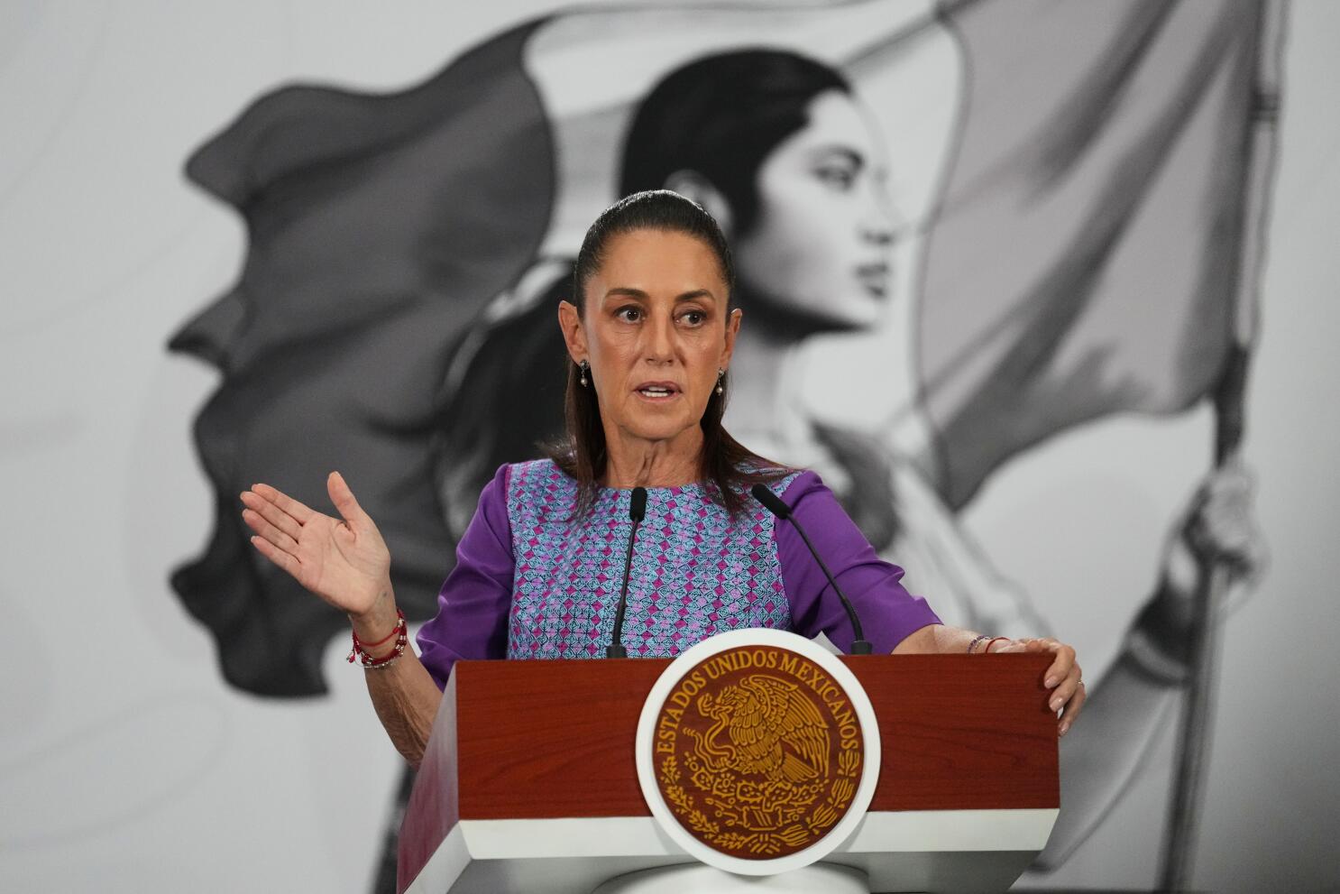 Presidenta pone en duda reportaje sobre Morena y EU