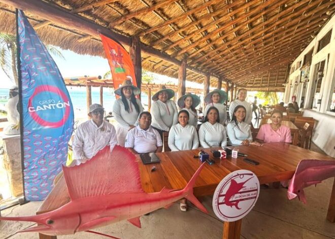 Presentan la novena edición del Torneo Internacional de Pesca Deportiva Femenil “La Diosa del Mar”