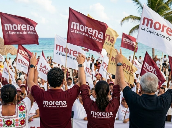 Convocan en Ciudad de México a aspirantes de Morena a la gubernatura de Quintana Roo
