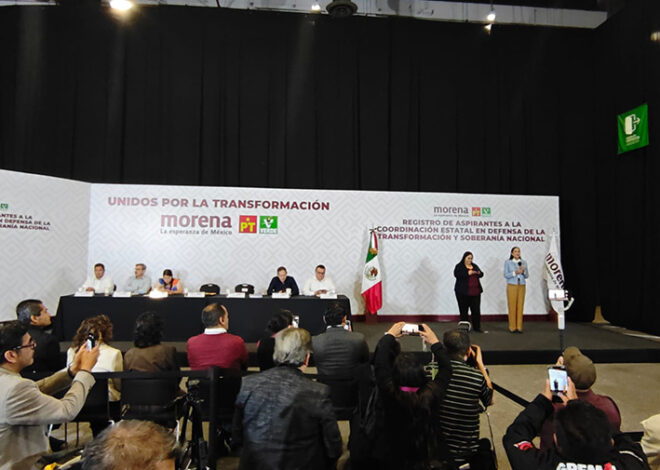Cuarto día de registros de Morena en CDMX; hoy acuden los aspirantes de Quintana Roo