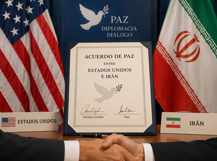 ¡Cuenta regresiva! Estados Unidos e Irán alistan histórico acuerdo de paz