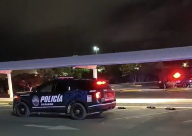 Ataque armado deja una persona sin vida en estacionamiento de tienda en Playa del Carmen