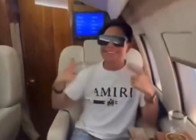 Lujo en las alturas: regidor de Tulum presume viaje en avión privado