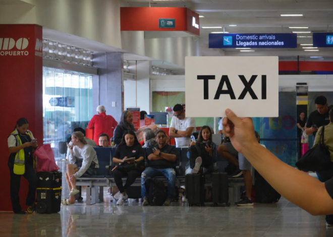 Taxistas piratas competencia desleal para transportistas del aeropuerto
