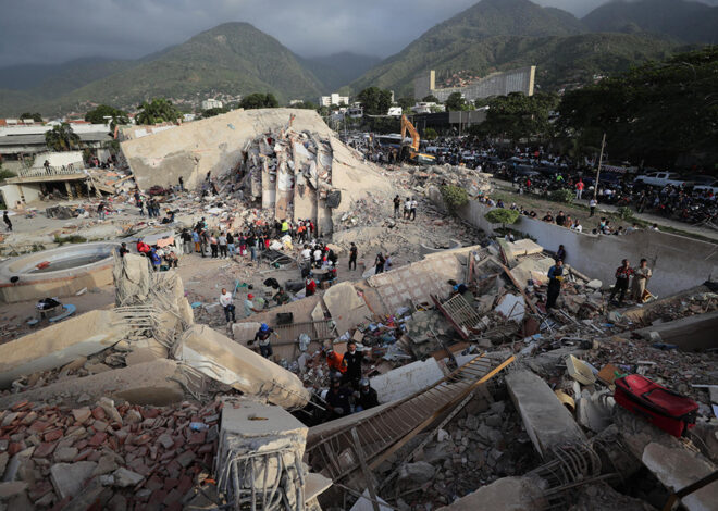 Venezuela recibe un ejército de rescatistas tras la tragedia