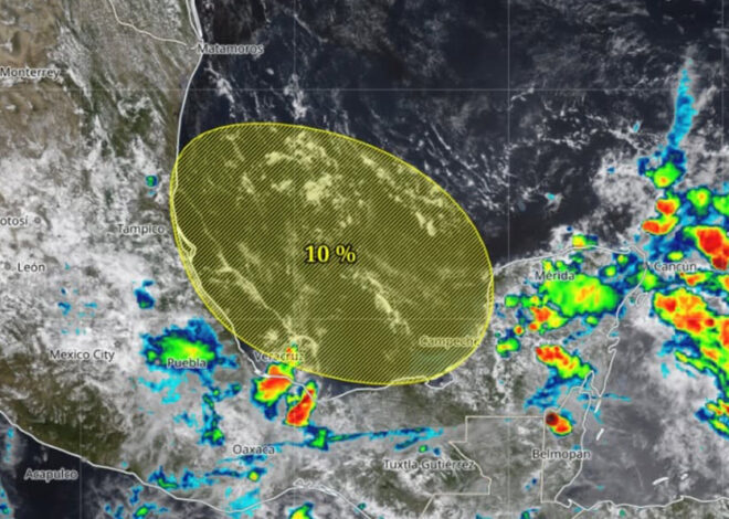Se encienden las alertas: vigilan posible ciclón en la Sonda de Campeche