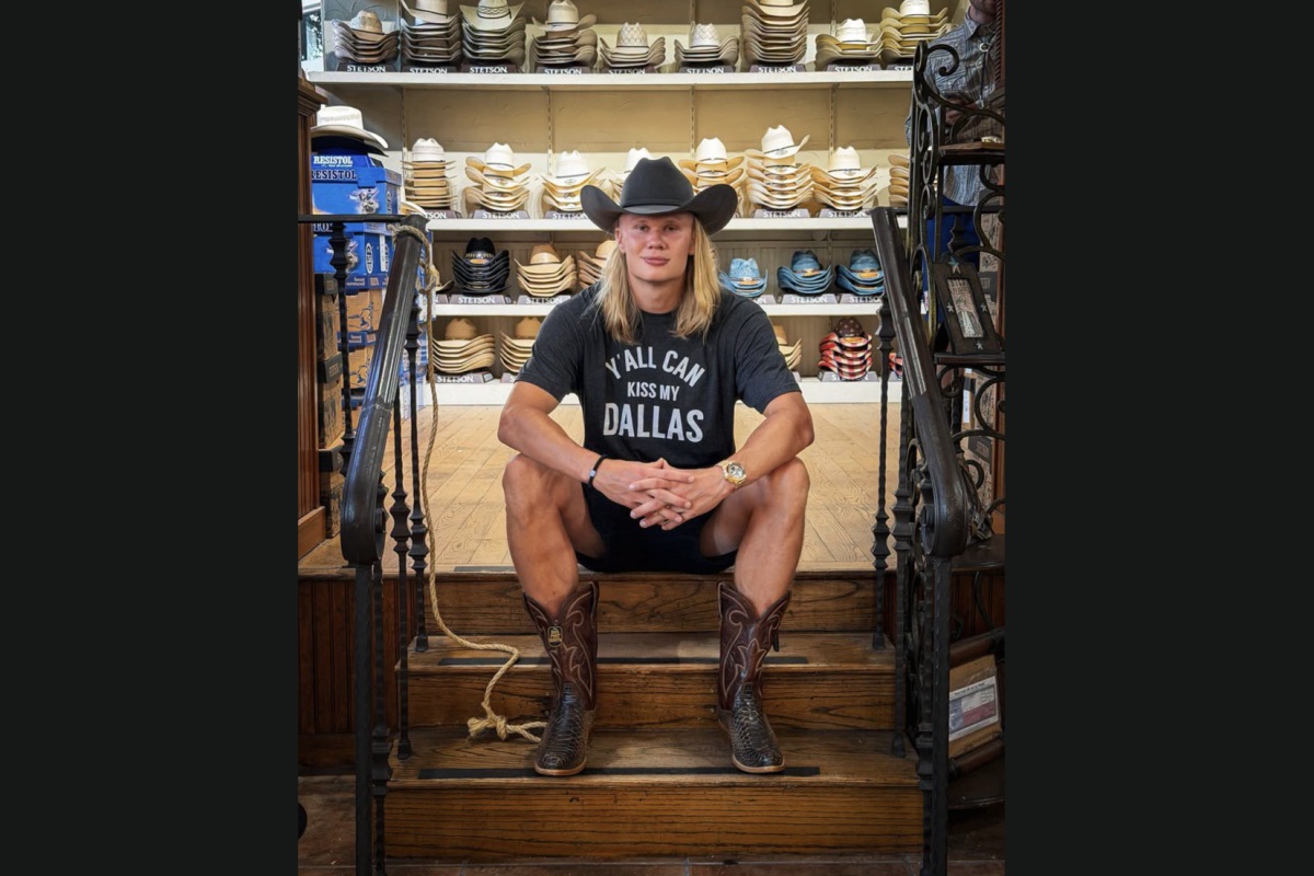 Haaland desata la fiebre vaquera: una foto bastó para vaciar una tienda en Texas