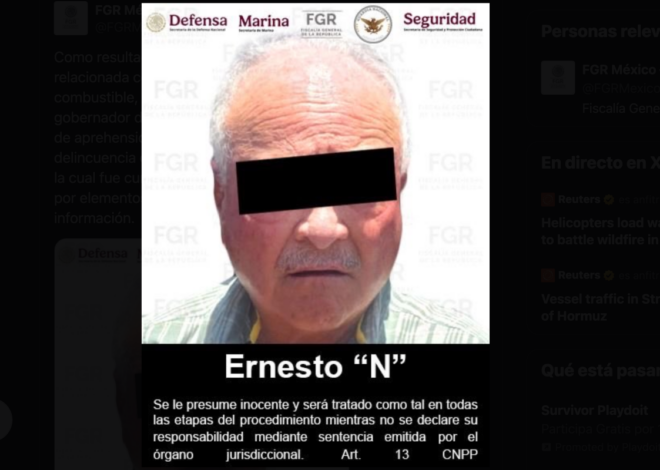 Detienen a Ernesto Ruffo Appel por investigación de huachicol fiscal