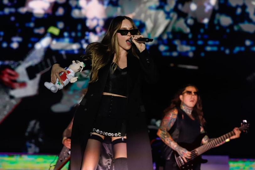 Belinda evita a la prensa tras polémica con Kenia OS