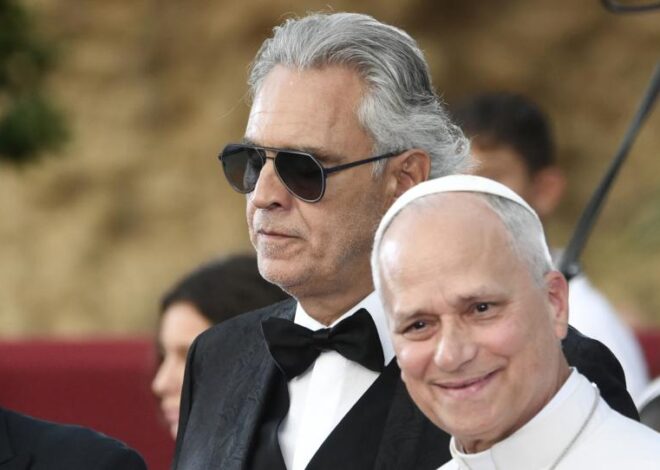 El Papa León XIV y Andrea Bocelli unen sus voces por la paz en el Vaticano