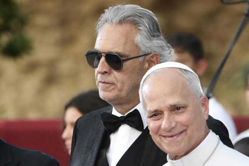 El Papa León XIV y Andrea Bocelli unen sus voces por la paz en el Vaticano